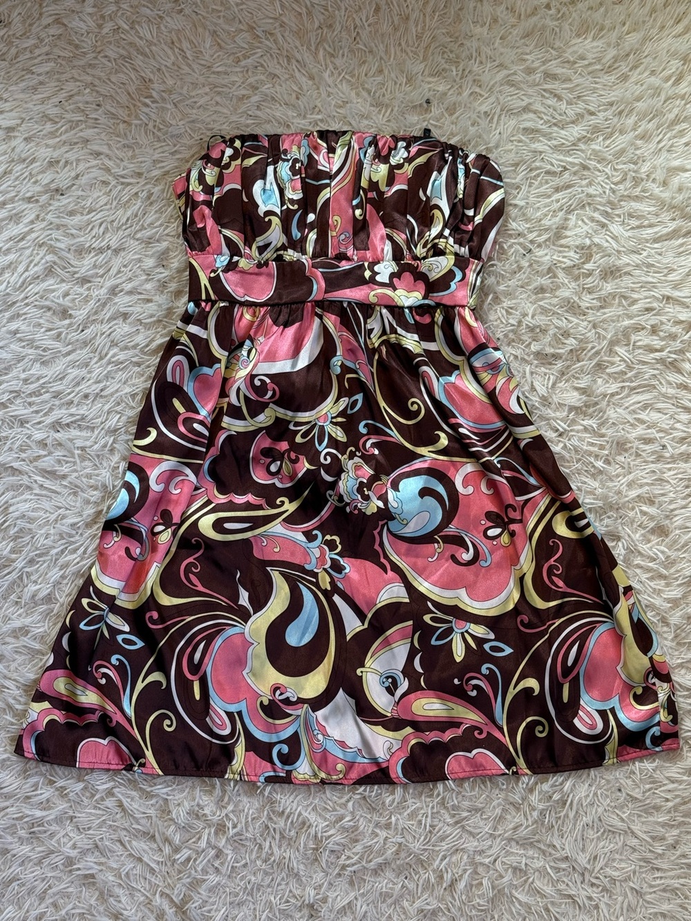 Rampage Paisley Formal Dress